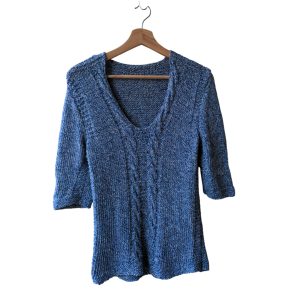 Sweater Hilo Azul